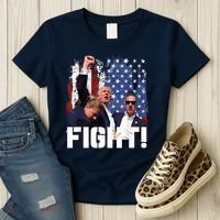 Trump First Pump Fight Women's T-Shirt thumb 3