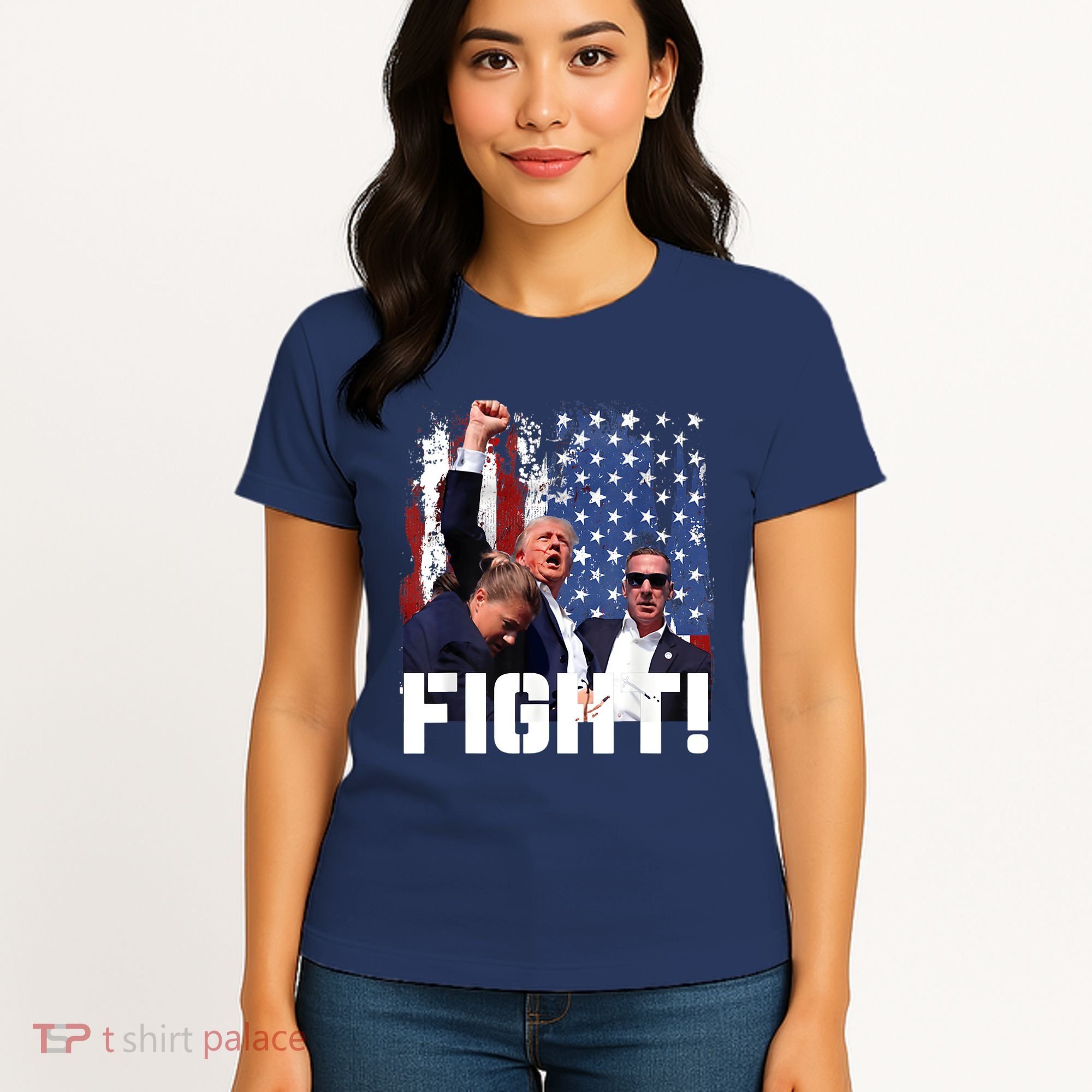 Trump First Pump Fight Women's T-Shirt