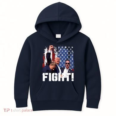 Trump First Pump Fight Kids Hoodie