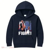 Trump First Pump Fight Kids Hoodie thumb 0