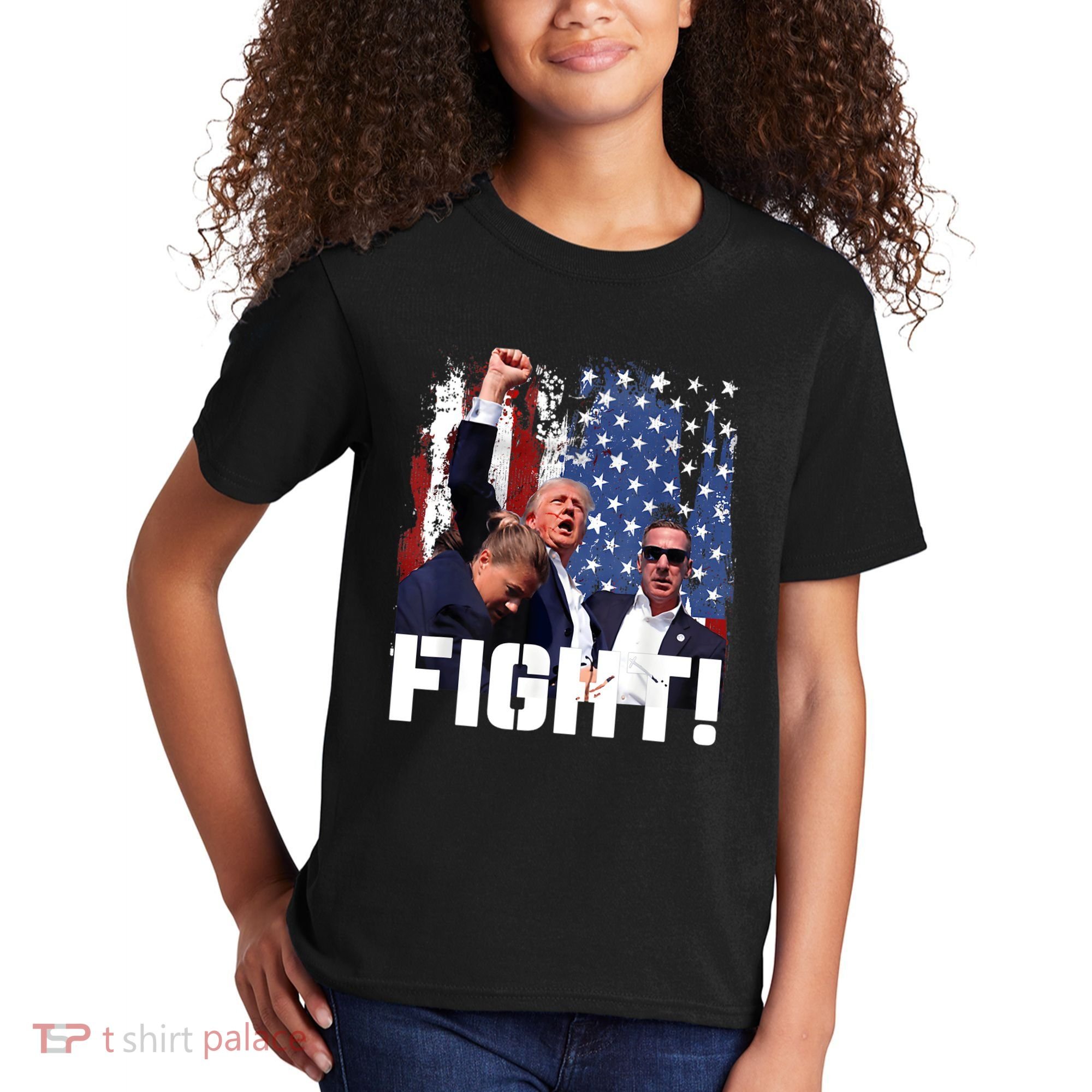 Trump First Pump Fight Kids T-Shirt