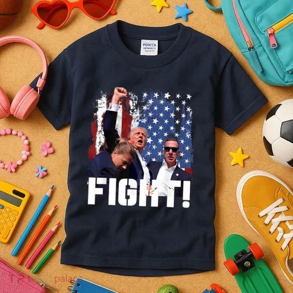 Trump First Pump Fight Kids T-Shirt