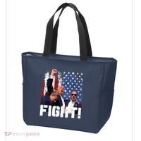 Trump First Pump Fight Tote Bag thumb 3