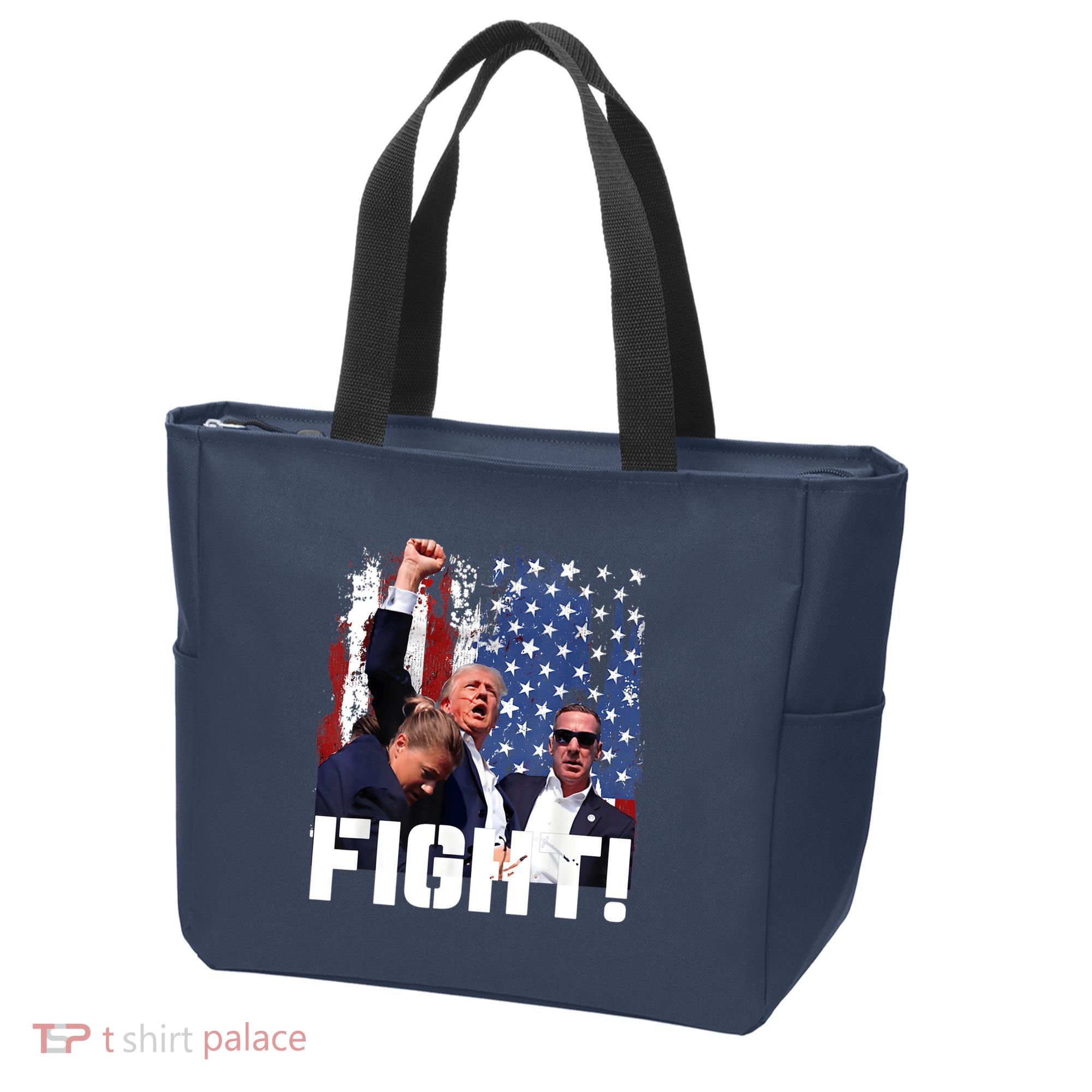 Trump First Pump Fight Tote Bag