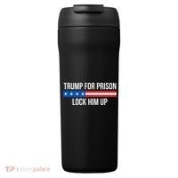 Trump For Prison Lock Him Up 24oz Duet Stainless Steel Tumbler thumb 0