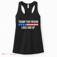 Trump For Prison Lock Him Up Women's Tank Top thumb 0