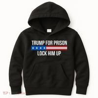 Trump For Prison Lock Him Up Kids Hoodie thumb 0
