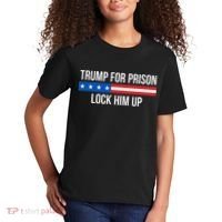 Trump For Prison Lock Him Up Kids T-Shirt thumb 2