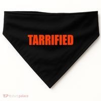 Tarrified Funny Political Humor  USA-Made Doggie Bandana thumb 0