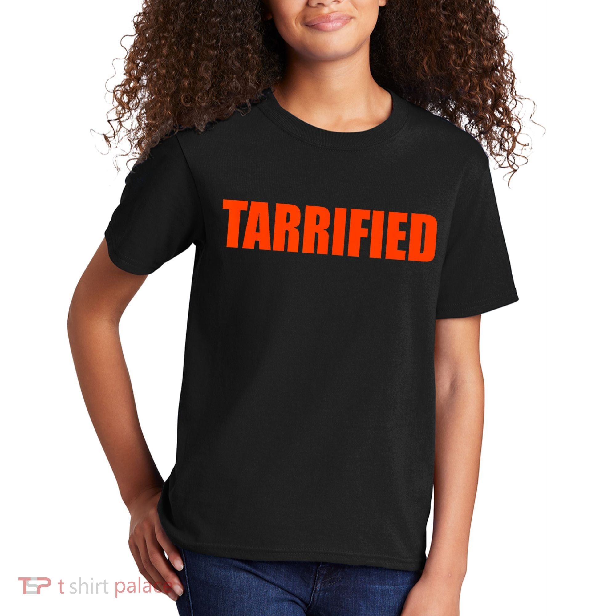 Tarrified Funny Political Humor  Kids T-Shirt