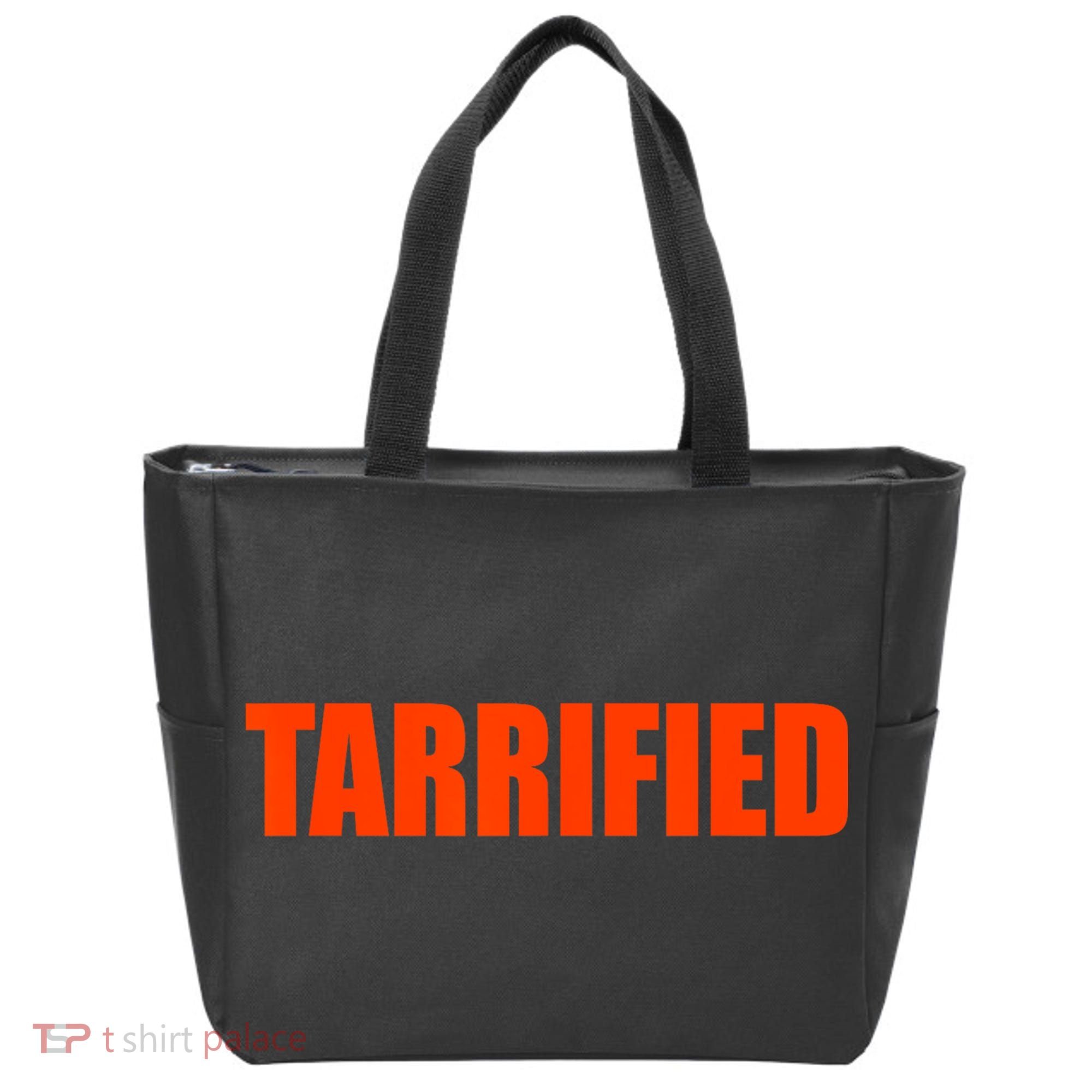 Tarrified Funny Political Humor  Tote Bag