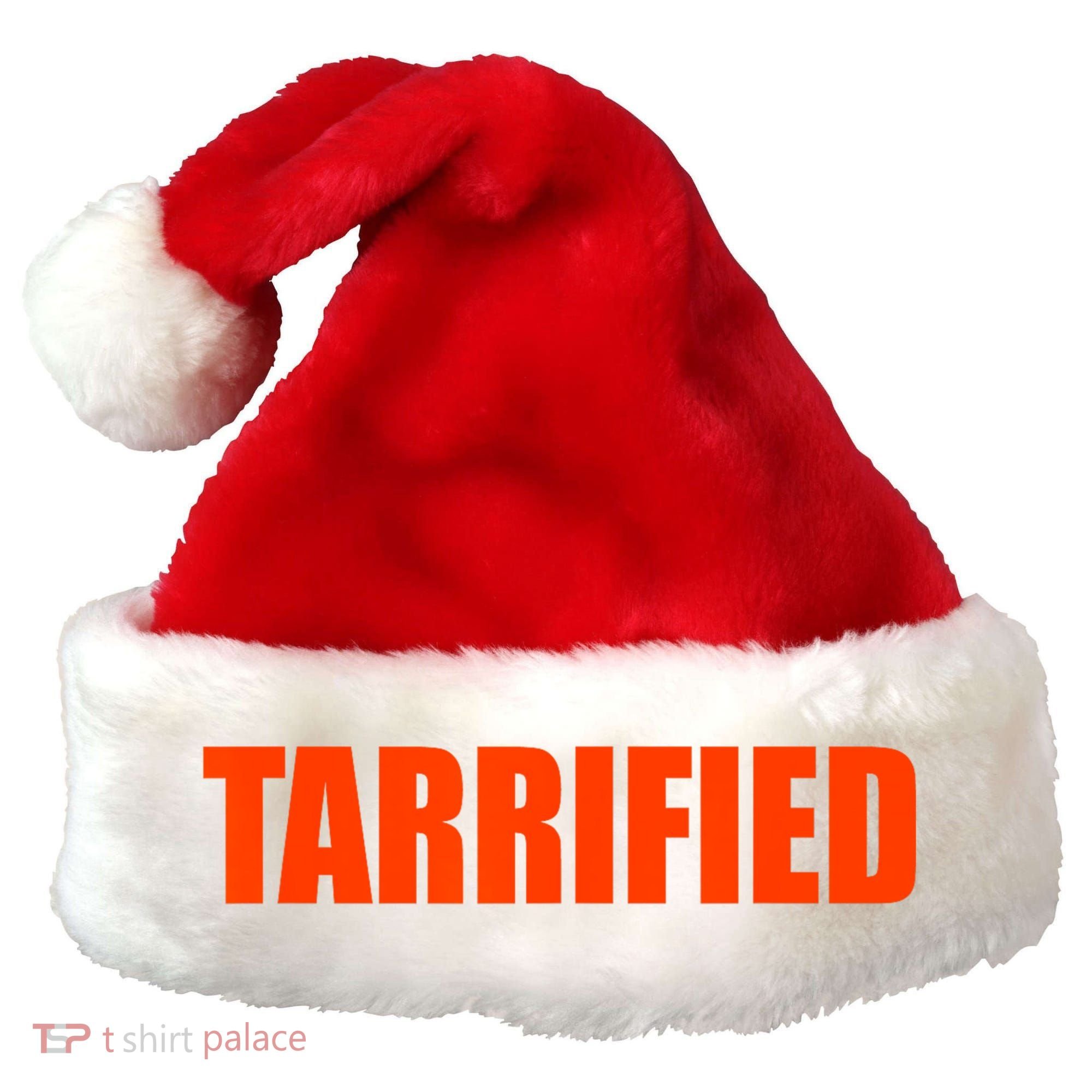 Tarrified Funny Political Humor  Santa Hat