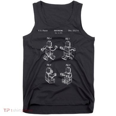 Toy Figurine Patent Master Builder Building Brick Tank Top