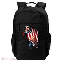Trump Fist Pump Usa Flag Maga Backpack thumb 0