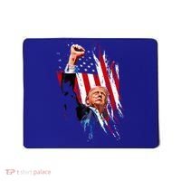 Trump Fist Pump Usa Flag Maga Mousepad thumb 0
