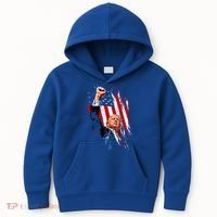 Trump Fist Pump Usa Flag Maga Kids Hoodie thumb 0