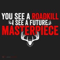 Taxidermy From Roadkill To Masterpiece Taxidermist Deer Gift Hat thumb 2