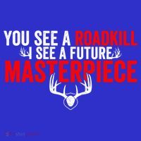 Taxidermy From Roadkill To Masterpiece Taxidermist Deer Gift Long Sleeve Shirt thumb 2