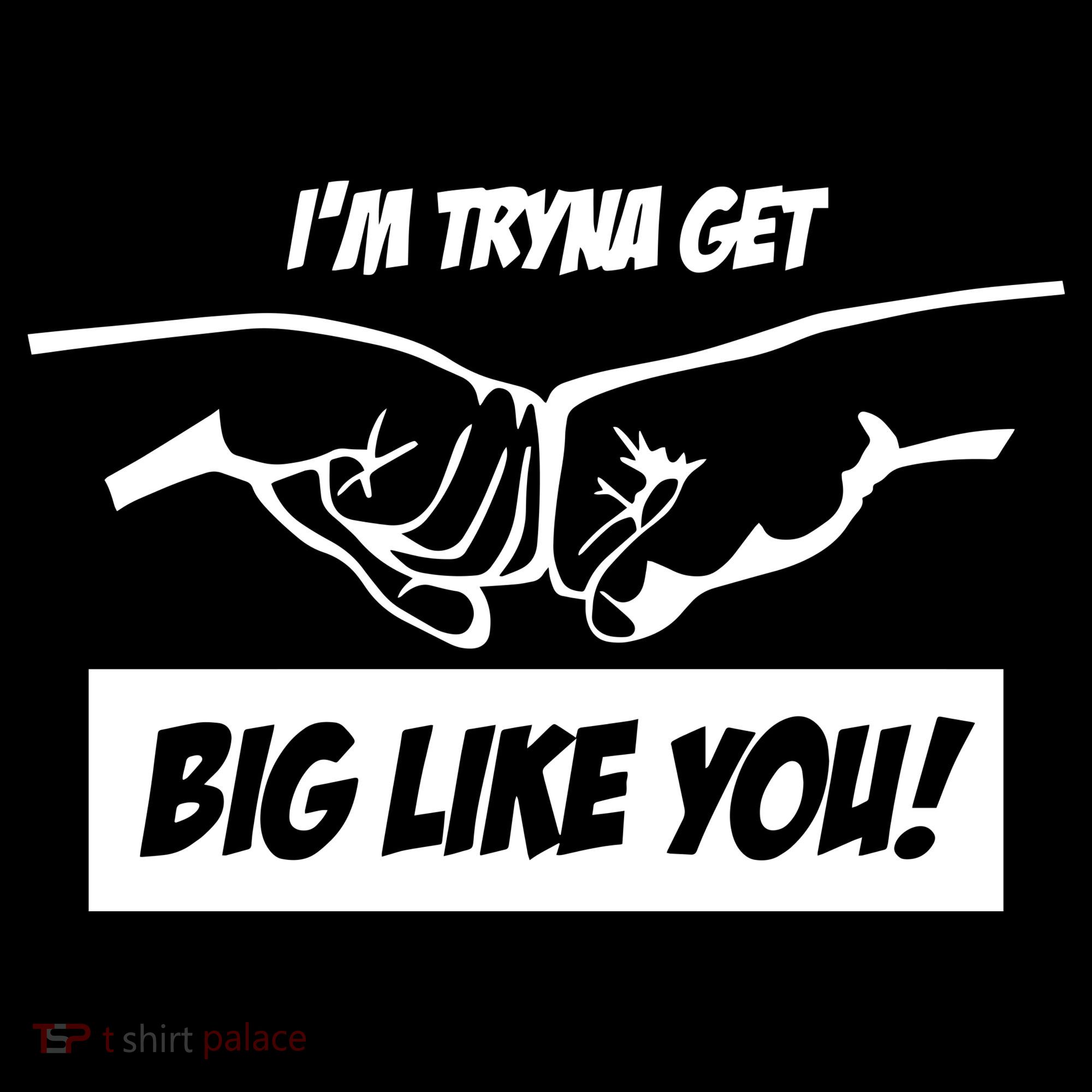 Team Full Rom IM Tryna Get Big Like You Women's Hoodie