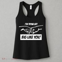 Team Full Rom IM Tryna Get Big Like You Women's Tank Top thumb 3
