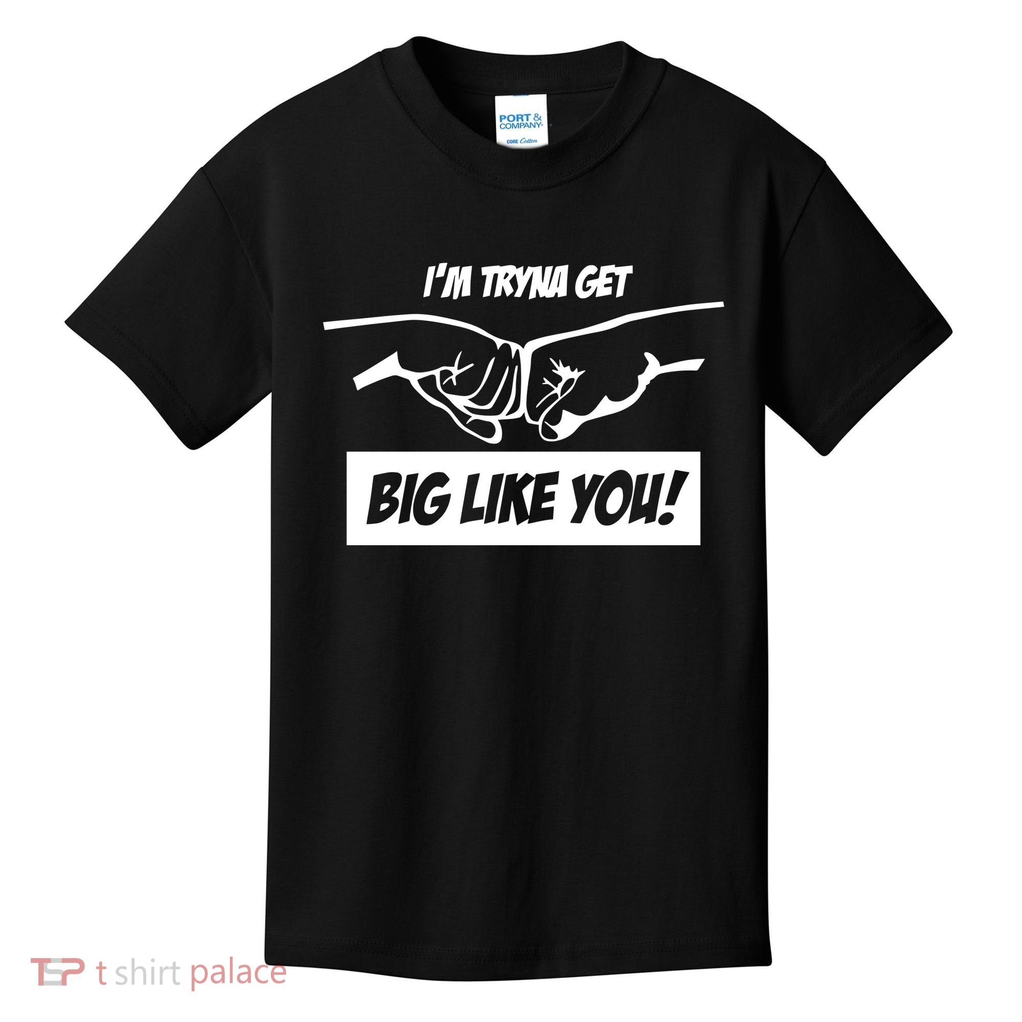 Team Full Rom IM Tryna Get Big Like You Kids T-Shirt