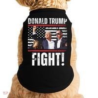 Trump Fight Rally Pennsylvania Doggie Tank thumb 0