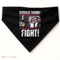 Trump Fight Rally Pennsylvania USA-Made Doggie Bandana thumb 0