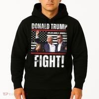 Trump Fight Rally Pennsylvania Hoodie thumb 2