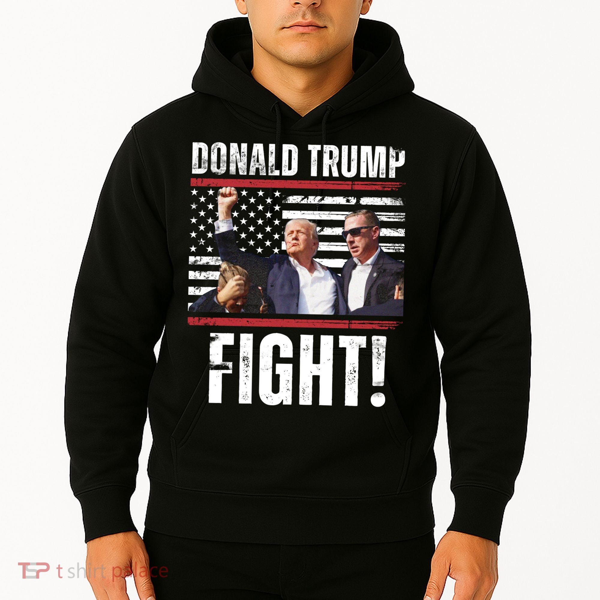 Trump Fight Rally Pennsylvania Hoodie