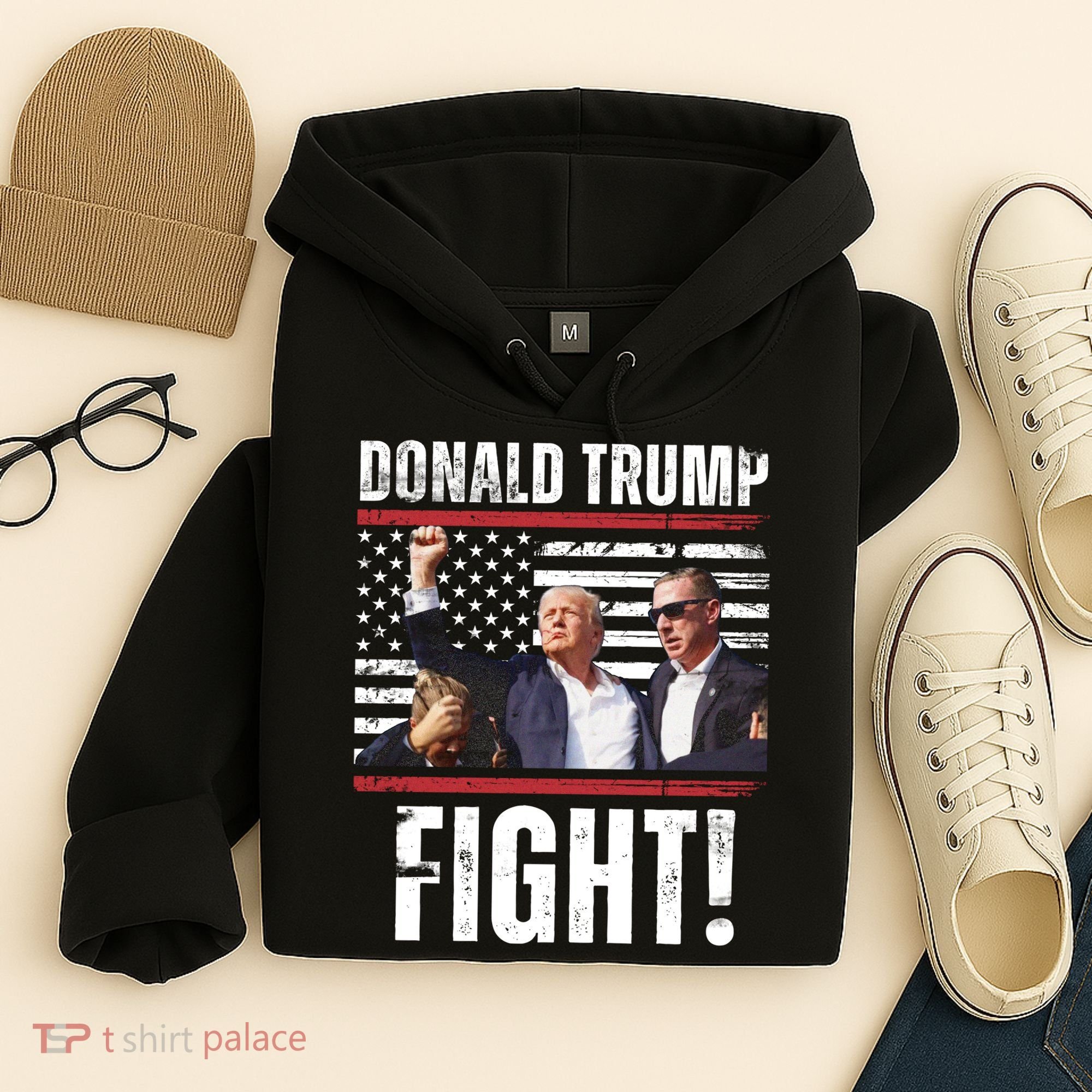 Trump Fight Rally Pennsylvania Hoodie