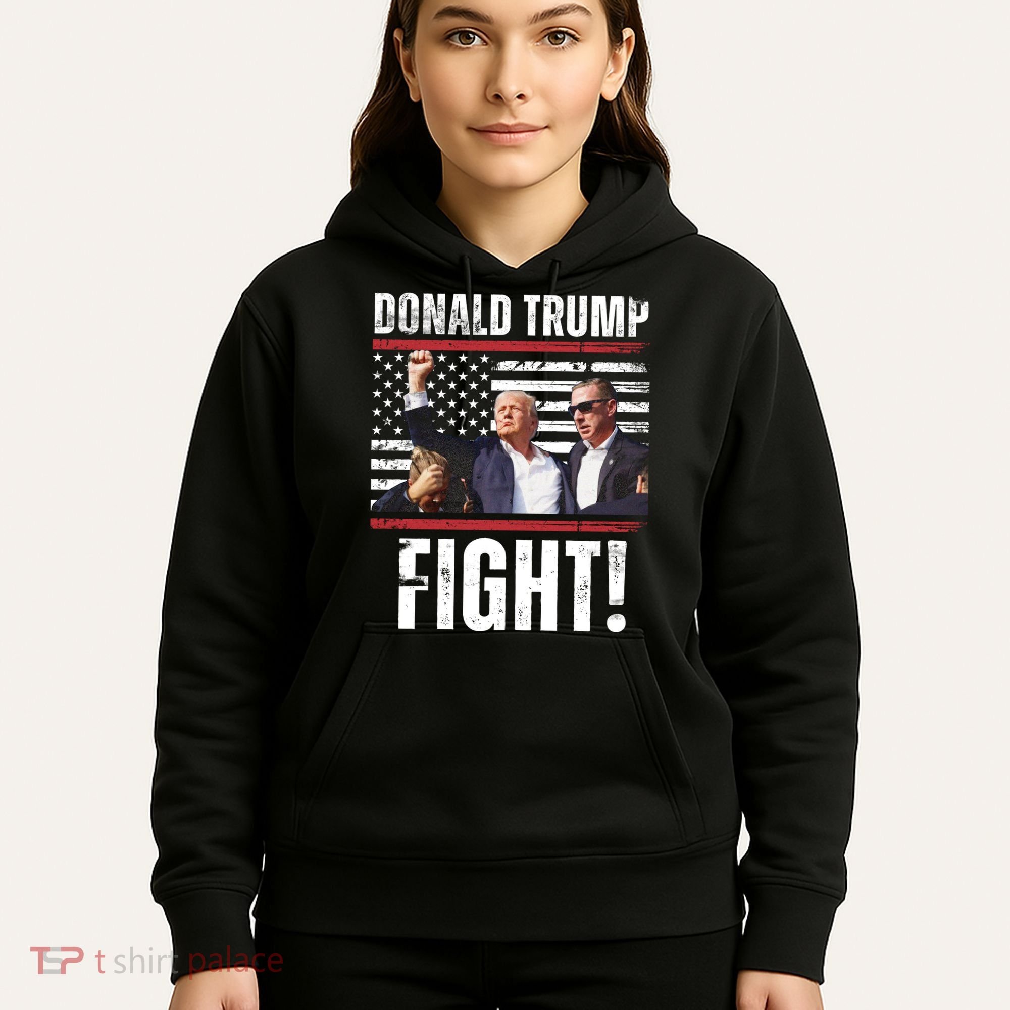 Trump Fight Rally Pennsylvania Hoodie