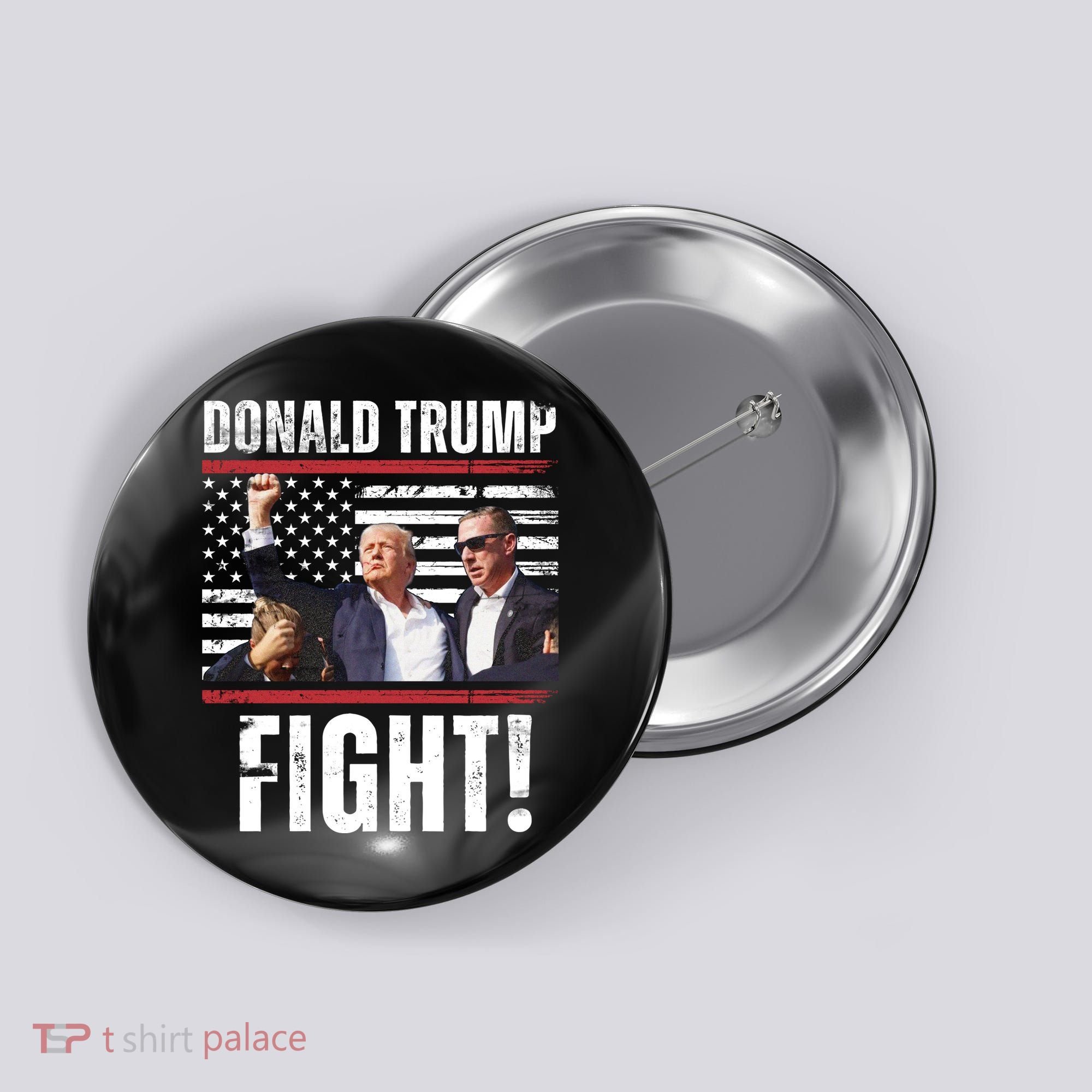 Trump Fight Rally Pennsylvania Button