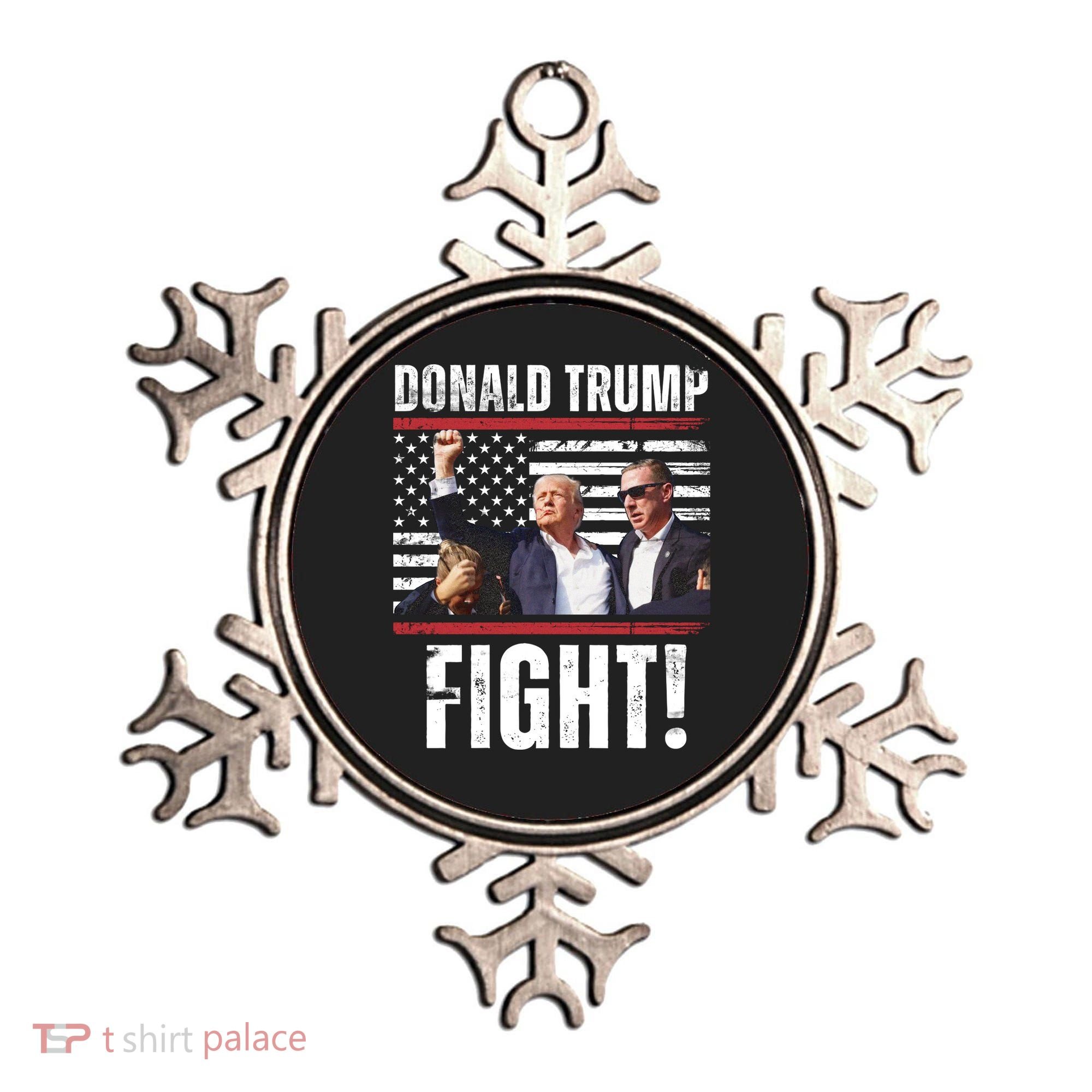Trump Fight Rally Pennsylvania Ornament