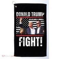 Trump Fight Rally Pennsylvania Golf Towel thumb 0