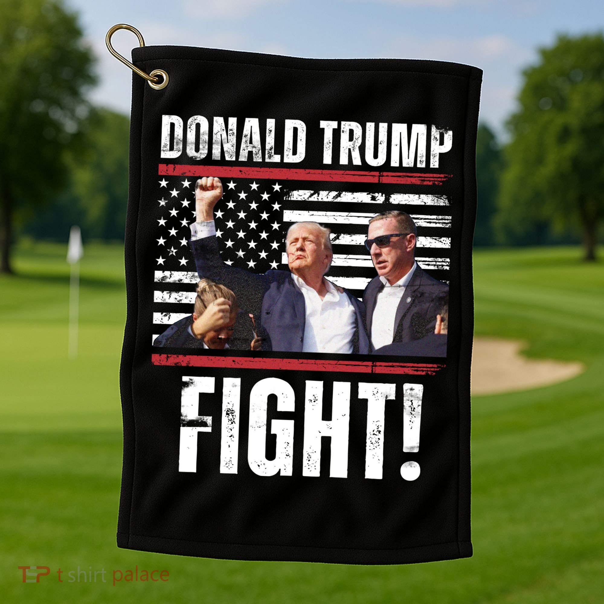 Trump Fight Rally Pennsylvania Golf Towel