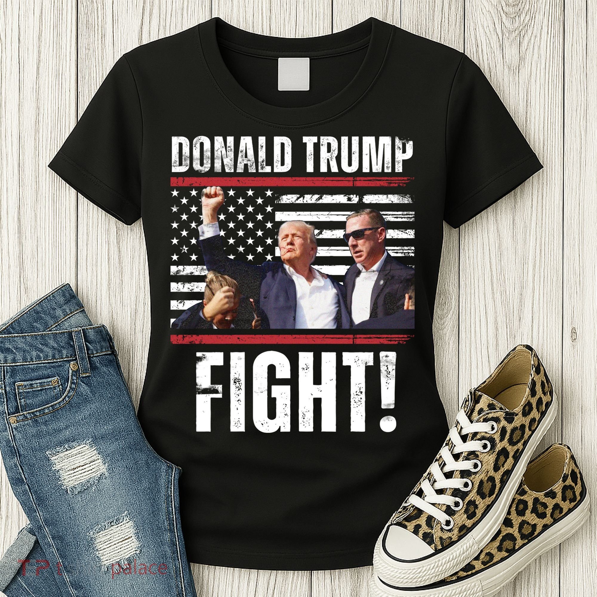 Trump Fight Rally Pennsylvania Women's T-Shirt