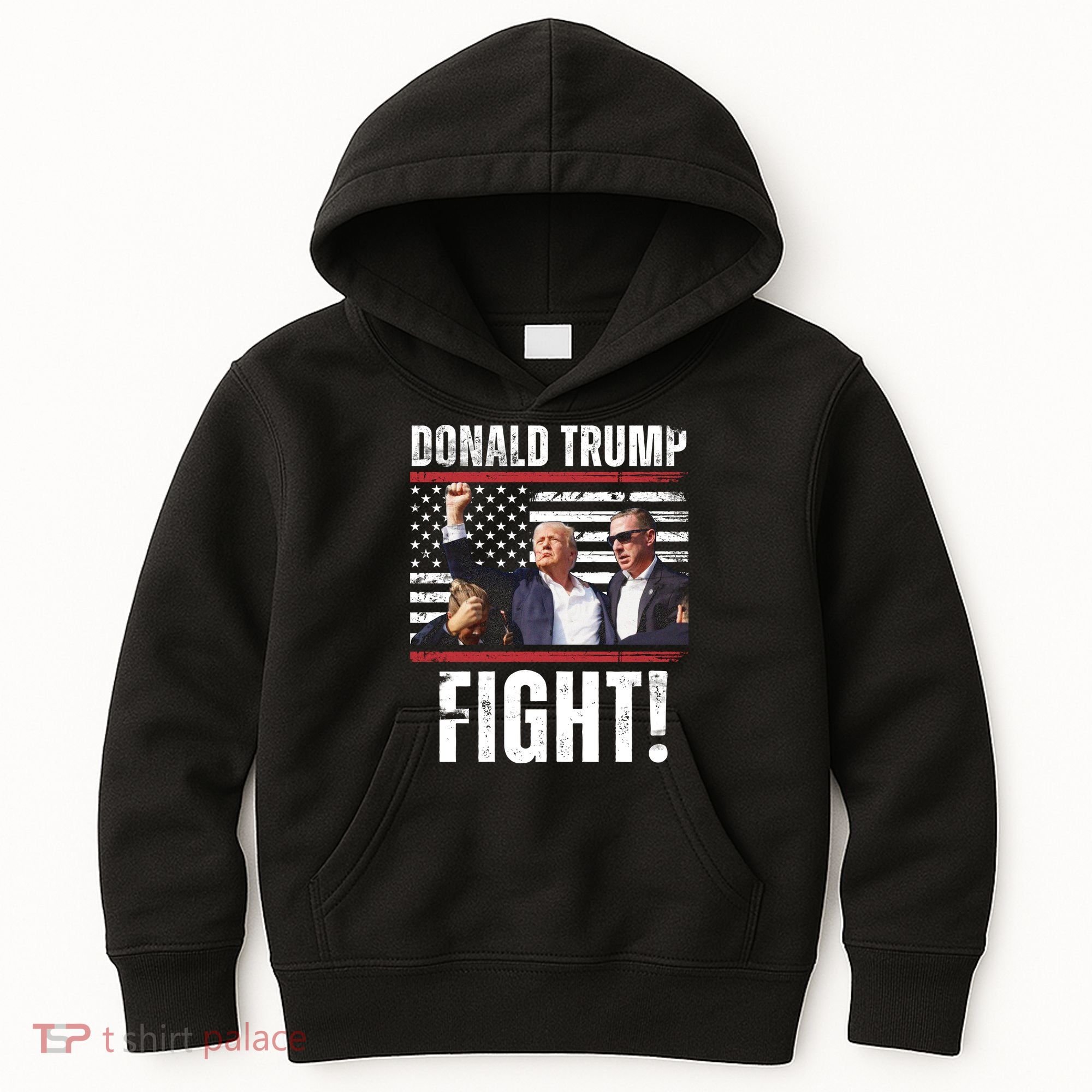 Trump Fight Rally Pennsylvania Kids Hoodie