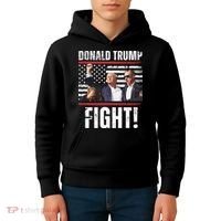 Trump Fight Rally Pennsylvania Kids Hoodie thumb 4