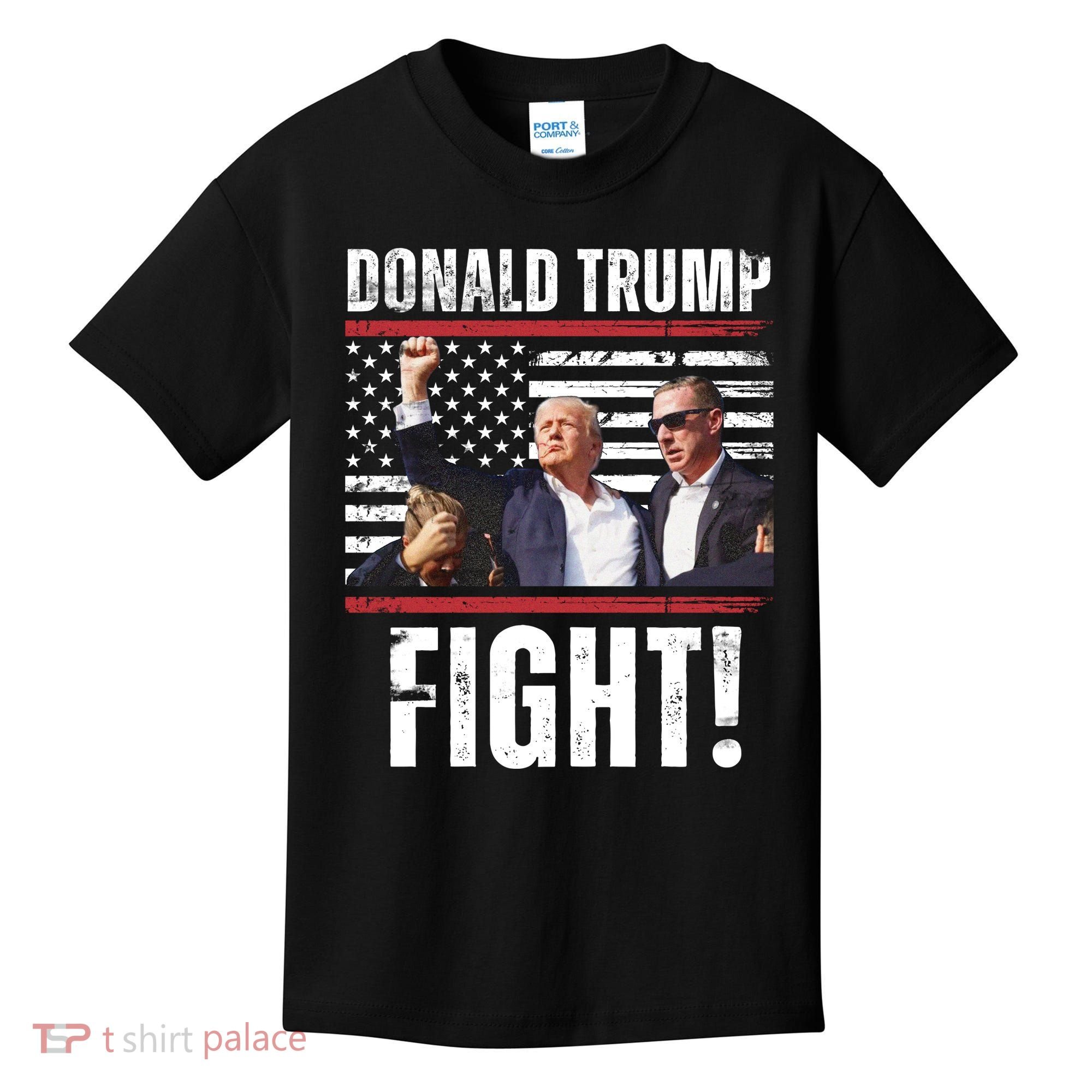 Trump Fight Rally Pennsylvania Kids T-Shirt