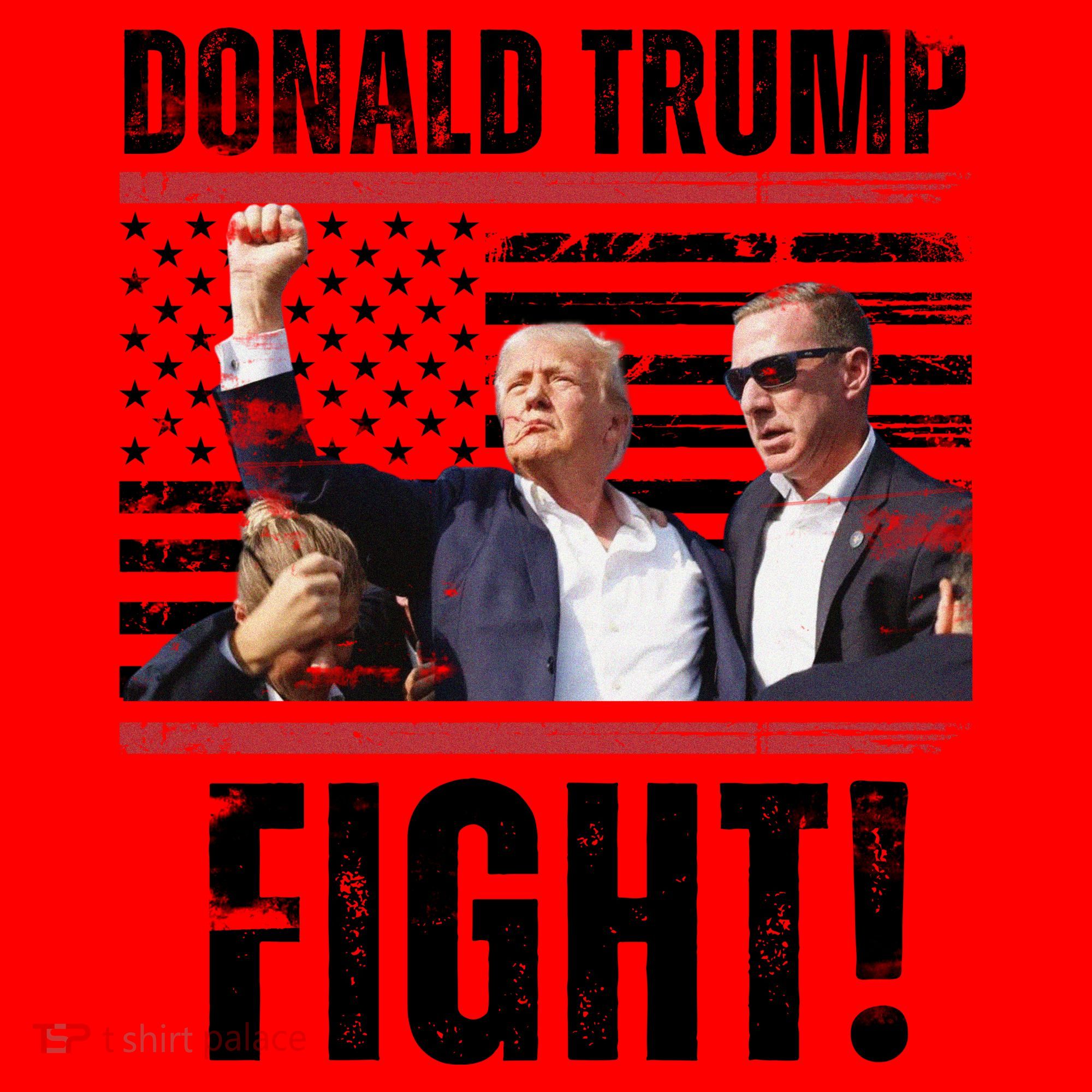 Trump Fight Rally Pennsylvania Santa Hat