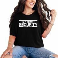 Top Flight Security Funny Friday Comfort Colors T-Shirt thumb 0