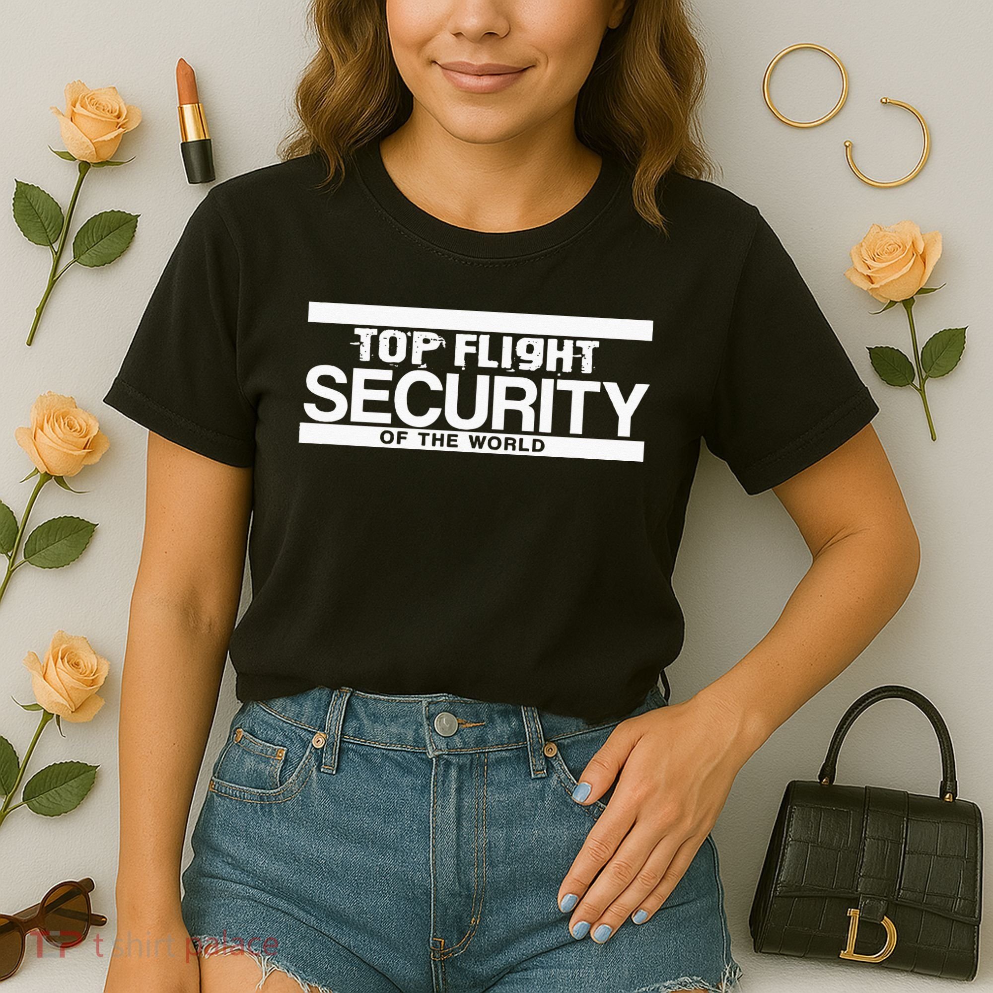 Top Flight Security Funny Friday Comfort Colors Boxy T-Shirt