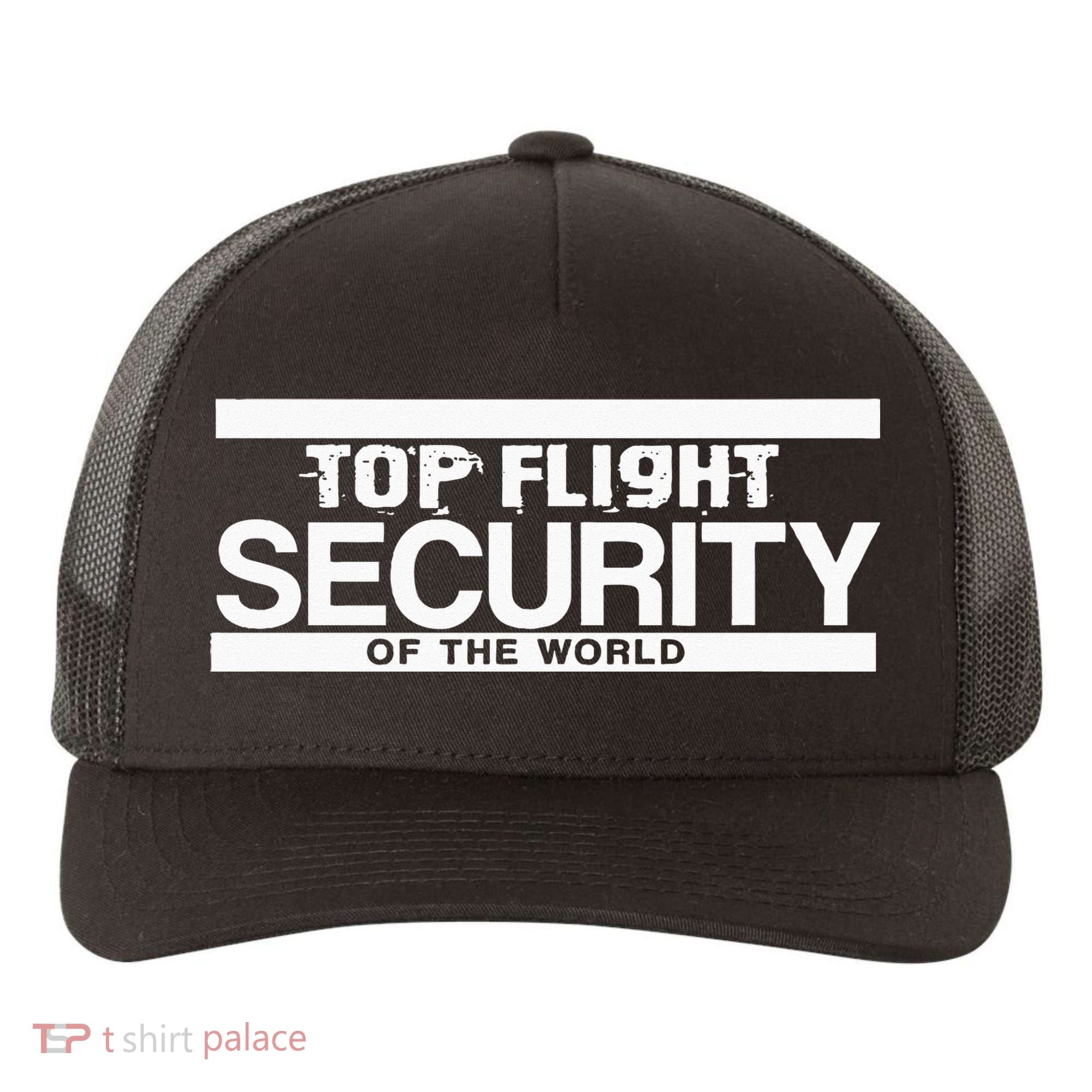 Top Flight Security Funny Friday Yupoong Adult 5-Panel Trucker Hat