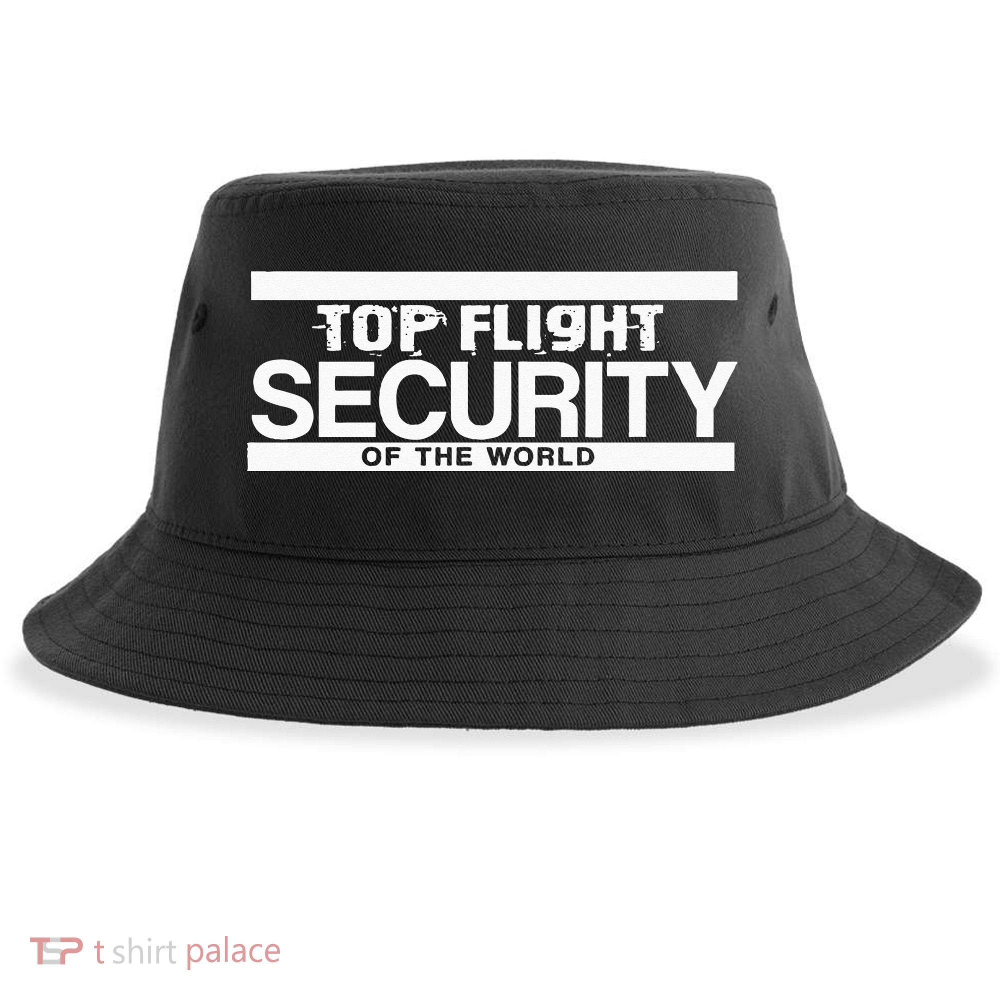 Top Flight Security Funny Friday Sustainable Bucket Hat