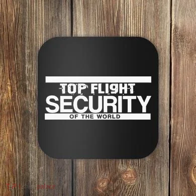 Top Flight Security Funny Friday Coaster