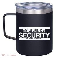 Top Flight Security Funny Friday 12oz Stainless Steel Coffee Mug thumb 2