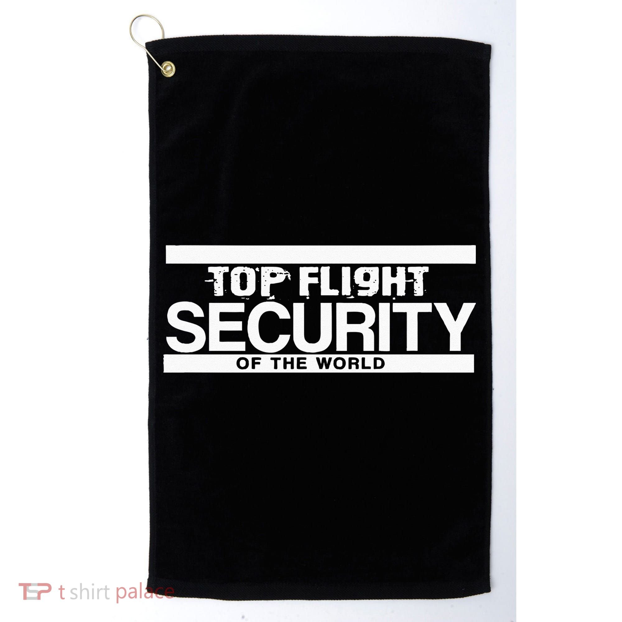 Top Flight Security Funny Friday Golf Towel