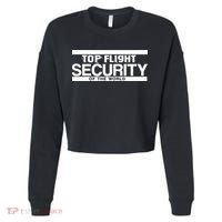 Top Flight Security Funny Friday Cropped Pullover Crew thumb 0