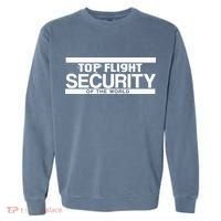 Top Flight Security Funny Friday Garment-Dyed Sweatshirt thumb 0