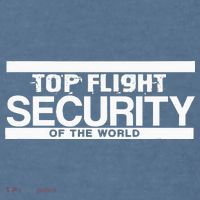 Top Flight Security Funny Friday Comfort Colors Garment-Dyed Hooded Sweatshirt thumb 2